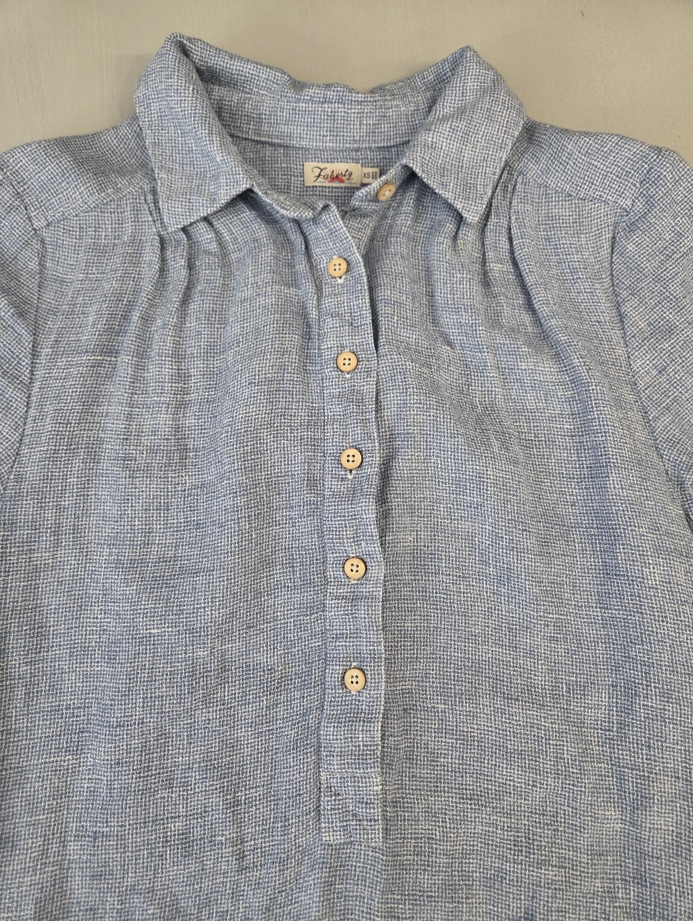Faherty Hana Linen Dress - Picture 3 of 13